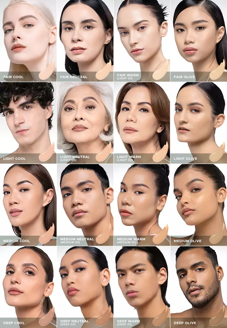 Soft Veil Filter Foundation in Light Warm [Oil-Free Soft Matte Liquid Foundation]