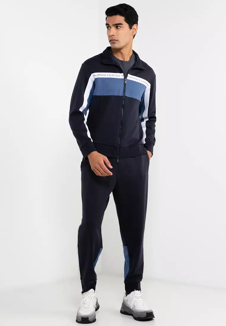 Armani exchange outlet sweatsuit mens