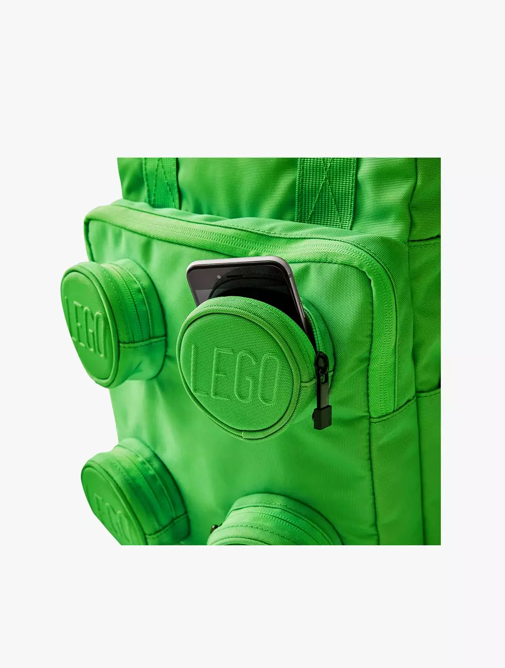 LEGO Brick 2x2 Backpack Bright Green - GP-63895