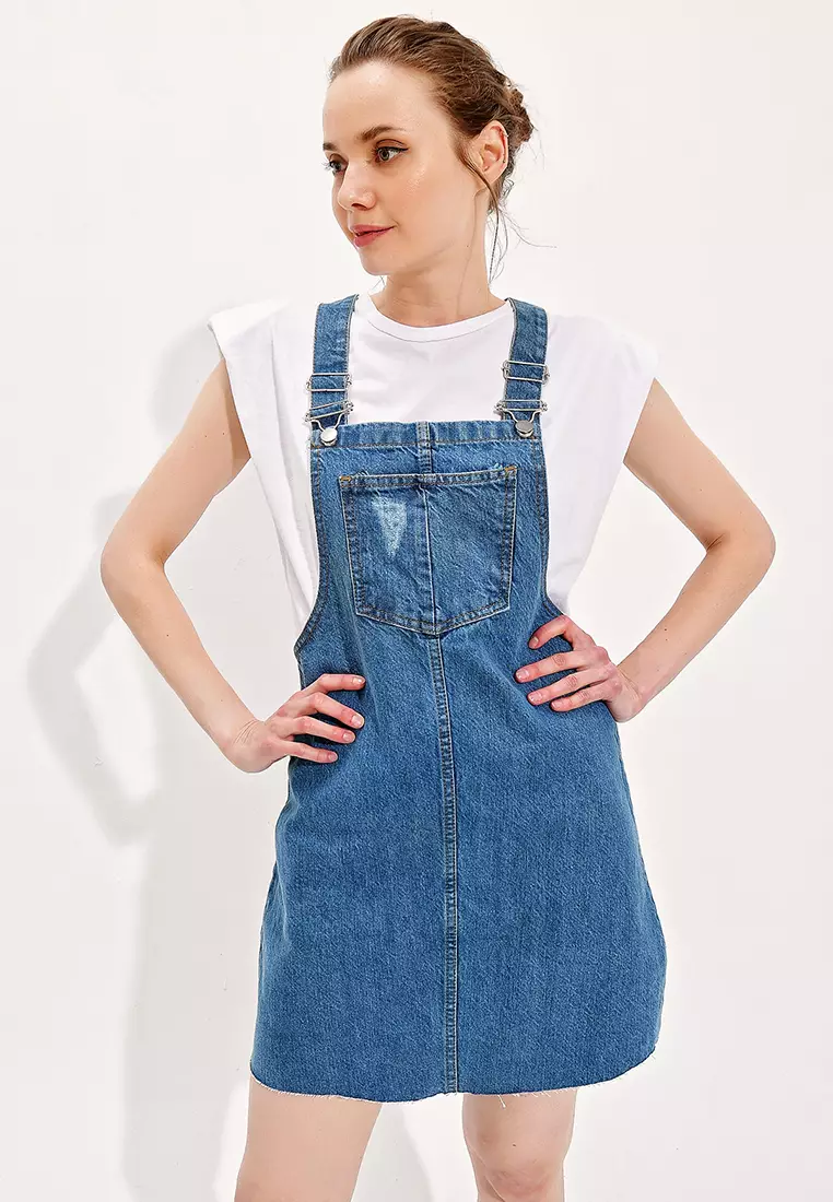 blue jeans dress