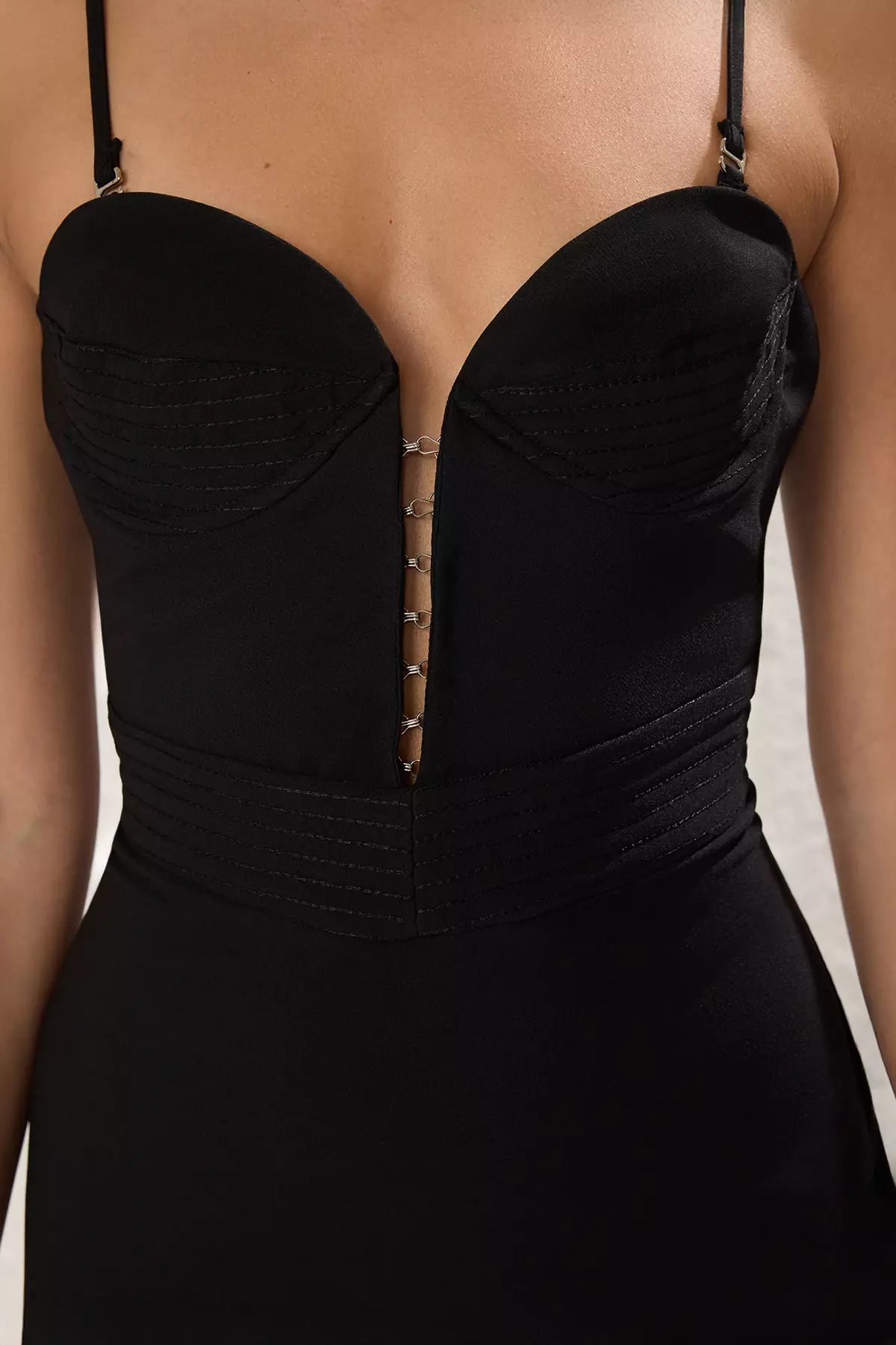 Strapless Woven Maxi Dress