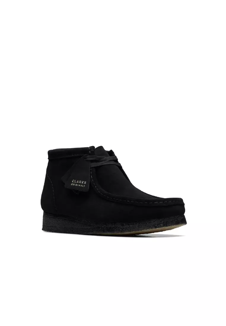 Buy Clarks Mens Wallabee Boot Black Sde Online | ZALORA Malaysia