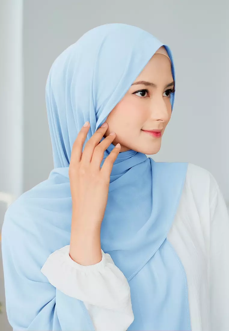 HIJAB INSTAN SAFFA - BABY BLUE