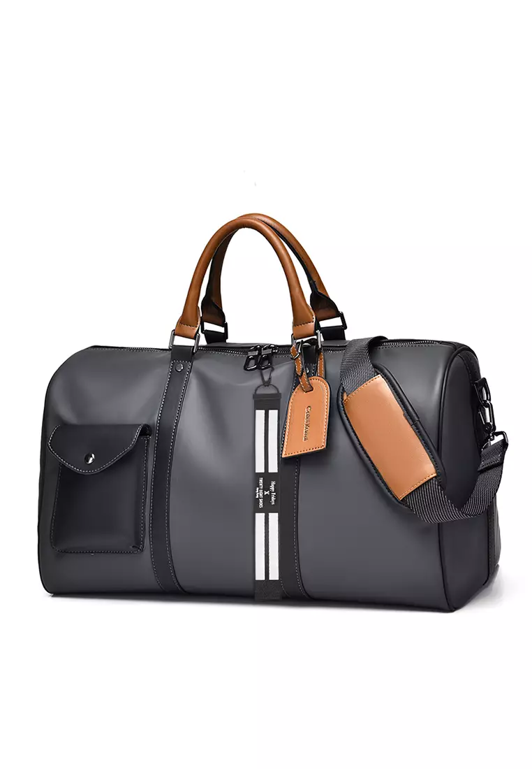 Travel Business Faux Leather Duffel Bags CK50056