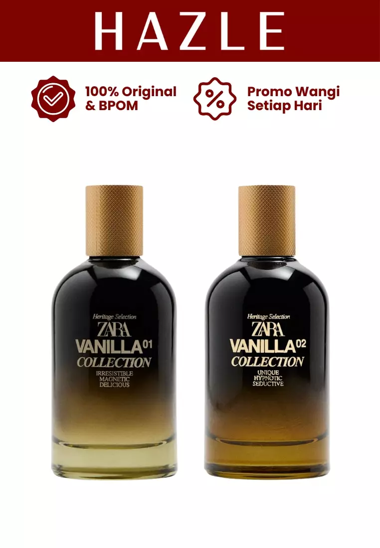 Zara Man Vanilla Collection 01 + 02 EDP Set 100 ml