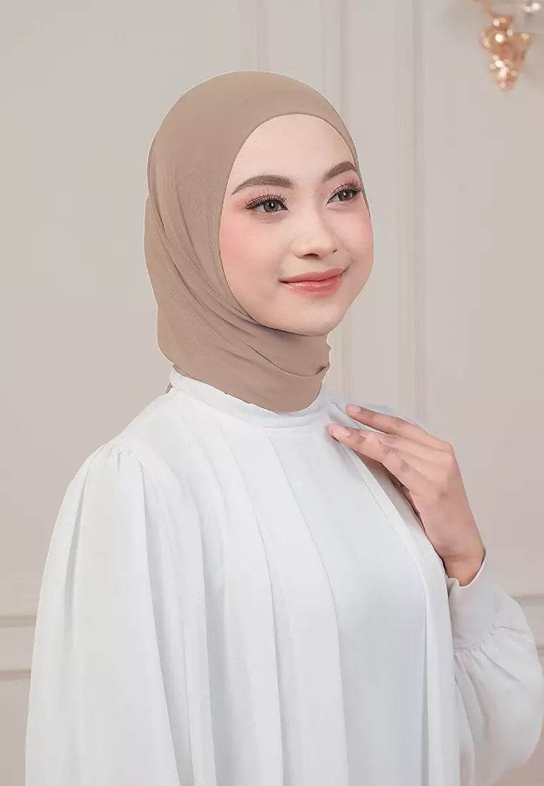 HIJAB INSTAN QIARA - WALLNUT