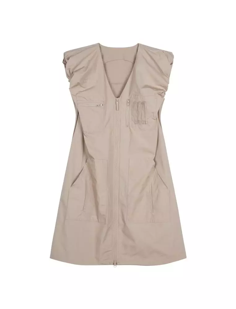 Nau flaxible sleeveless dress clearance