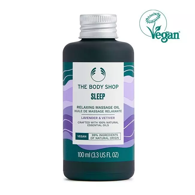 Sleep Relaxing Massage Oil 100ml - Lavender & Vetiver