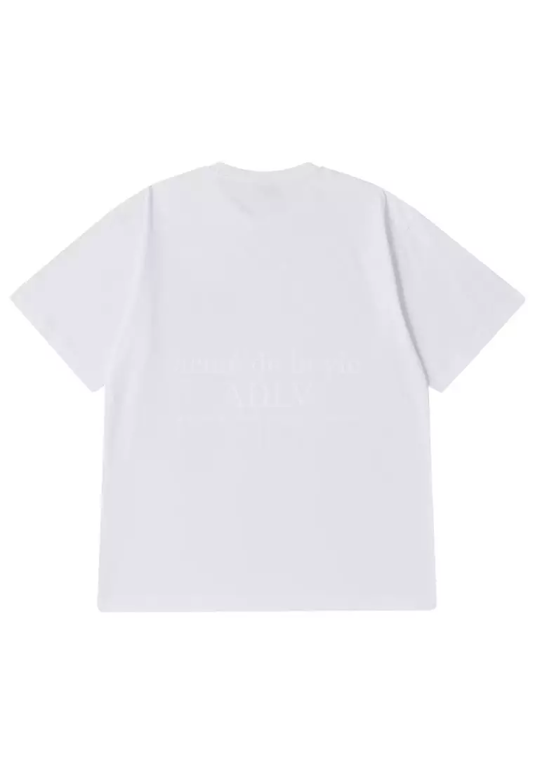 SHAKE LOGO Short Sleeve T-Shirt White