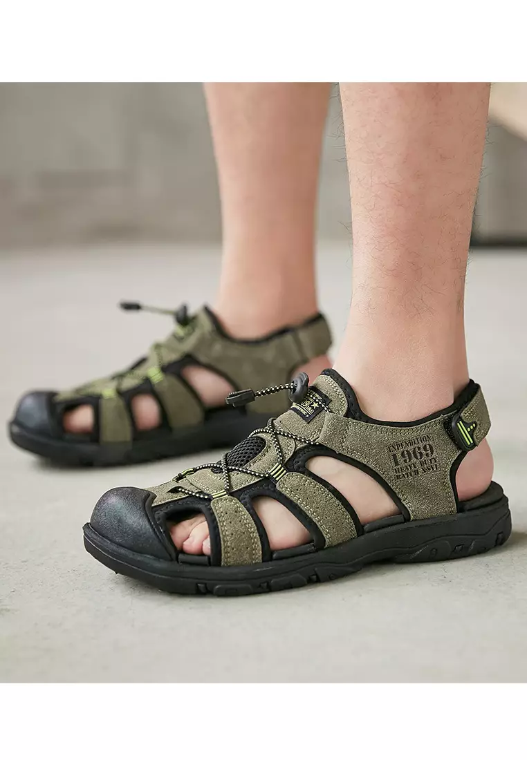 Heel Velcro Strappy Sandals KB1809
