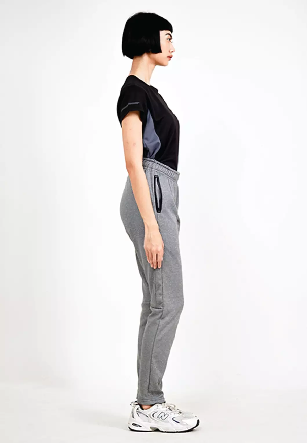 Tiento Setelan Olahraga Kaos Lari Dry Fit Lengan Pendek Baju Running Celana Panjang Training Gym Fitness Sport Extra Lite