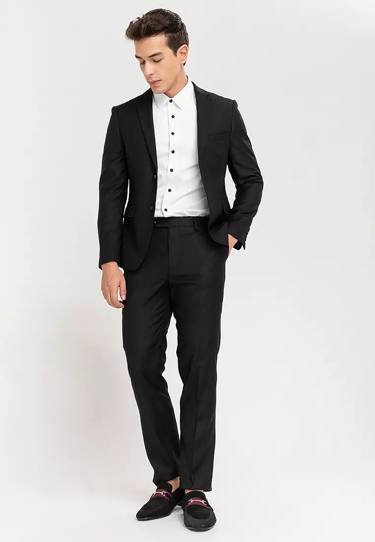 Slim Fit Suit Trousers