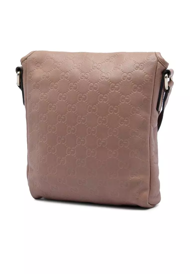 Pre-Loved Gucci Guccissima Crossbody