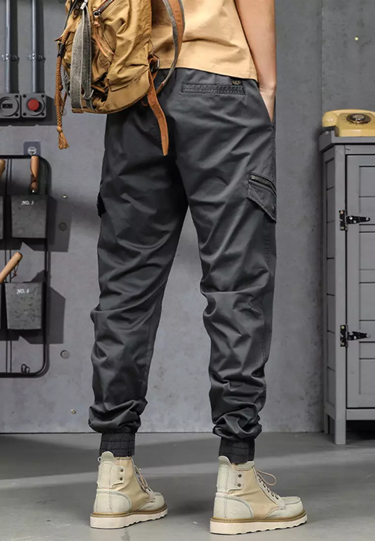 Functional Style Pockets Cargo Pants GJL678
