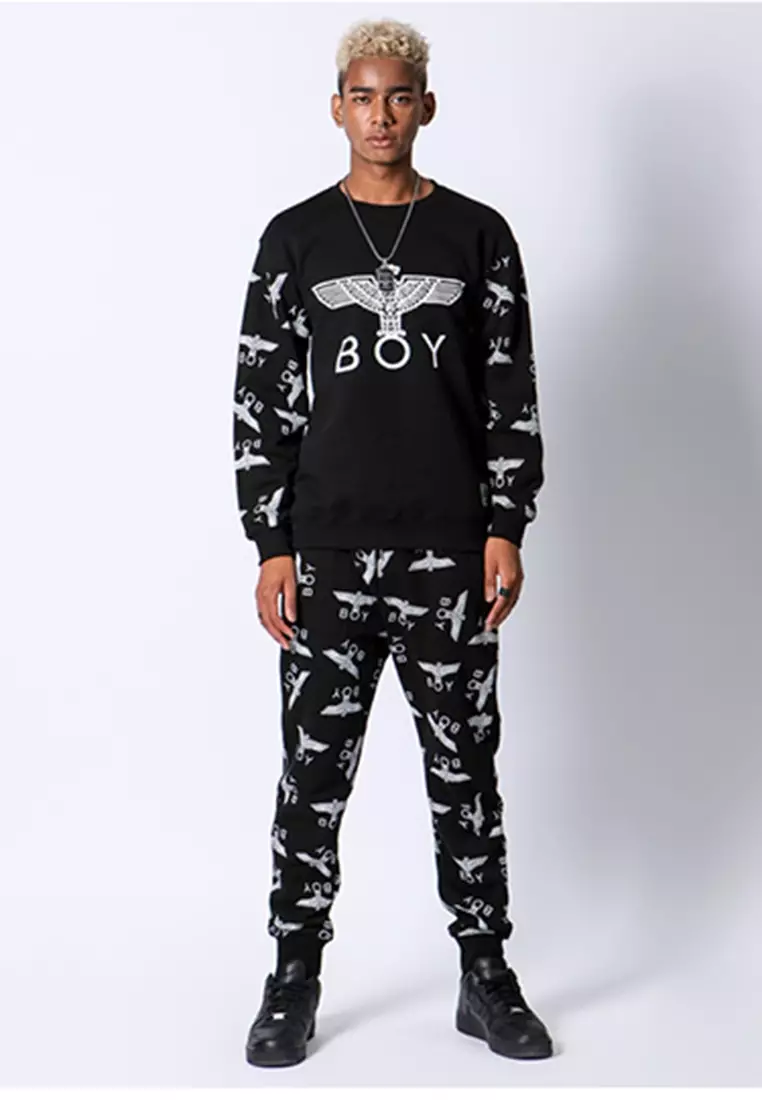 BOY LONDON EAGLE REPEAT SWEATSHIRT