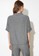 Trendyol grey Elastic Waist Cropped Shirt F0FCDAA84F9410GS_2