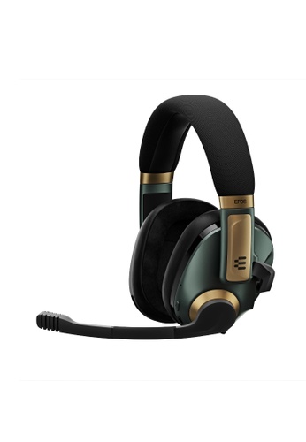 EPOS black and green EPOS H3PRO Hybrid Wireless Closed Acoustic Gaming Headset - Green B88ABES18CCF78GS_1