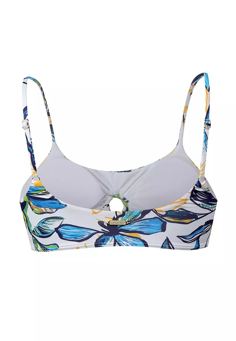 Set of 6 Tropical Bloom Crop Top (S,M,L)
