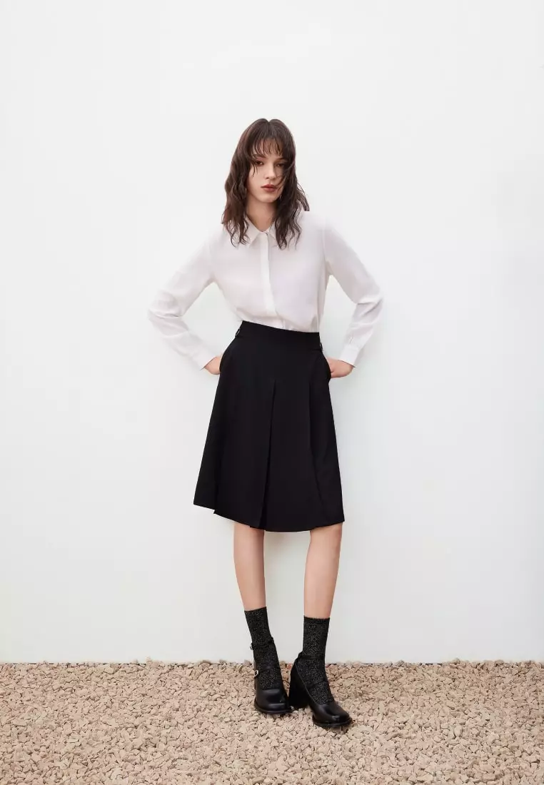 G2000 Shirt Blouse with Mini Contrast Bows