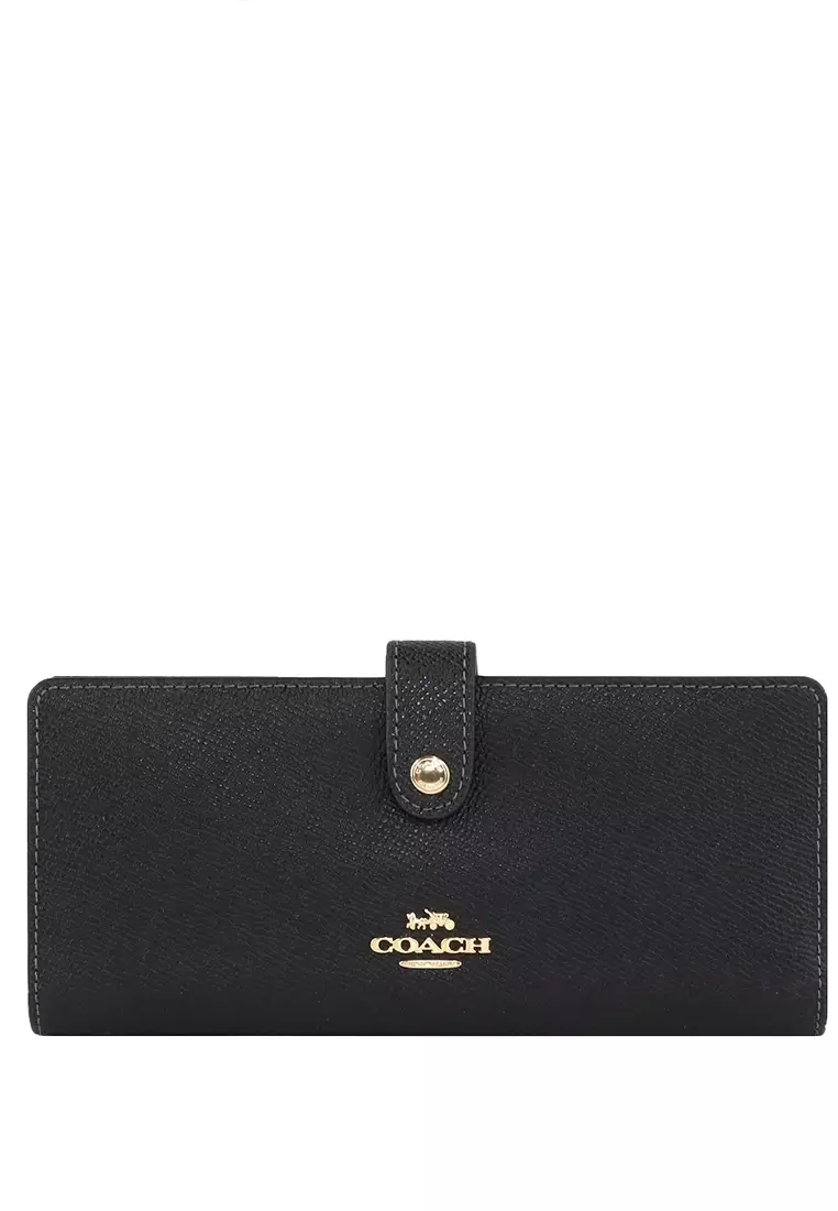 Long Coach Slim Wallets Slim Wallet Black
