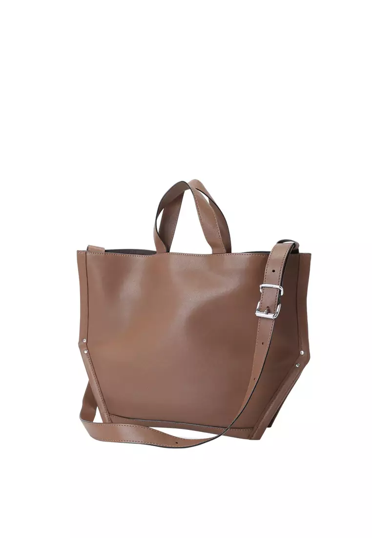 Split Second Flatpack Tote Bag - Caramel