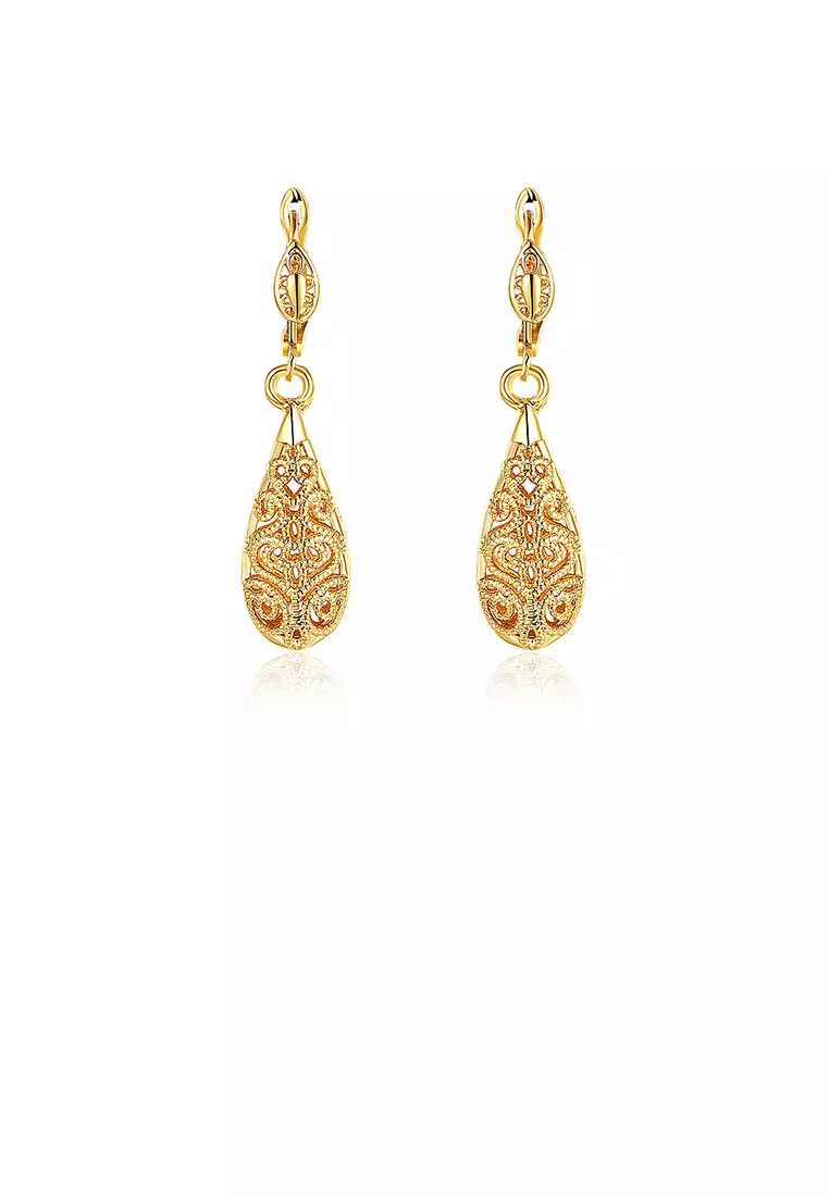 Gold earrings sale new pattern