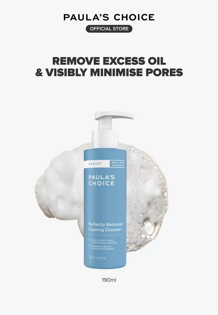 Buy Paula's Choice Resist Perfectly Balanced Foaming Cleanser 190 ml