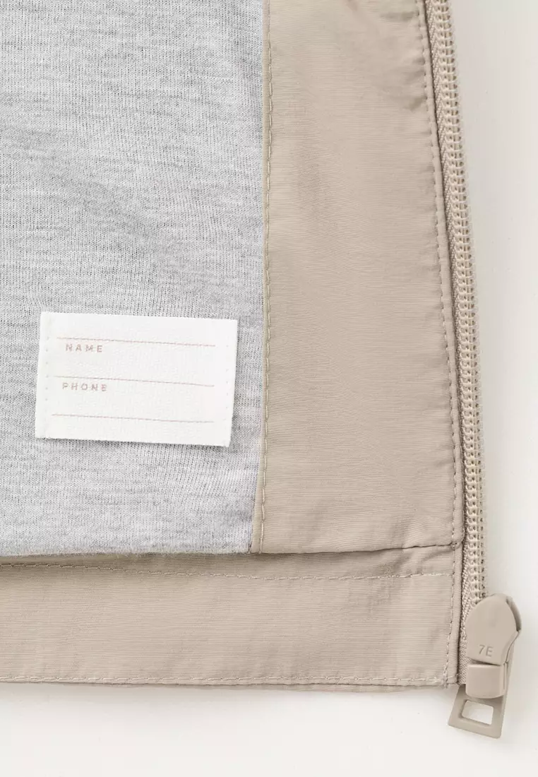 Hooded Water-Repellent Parka Jacket