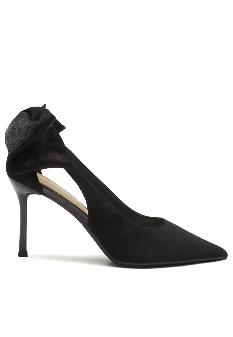 Discount on Twenty Eight Shoes  shoes - SKU: 8cm Bow Slingback High Heel If8832