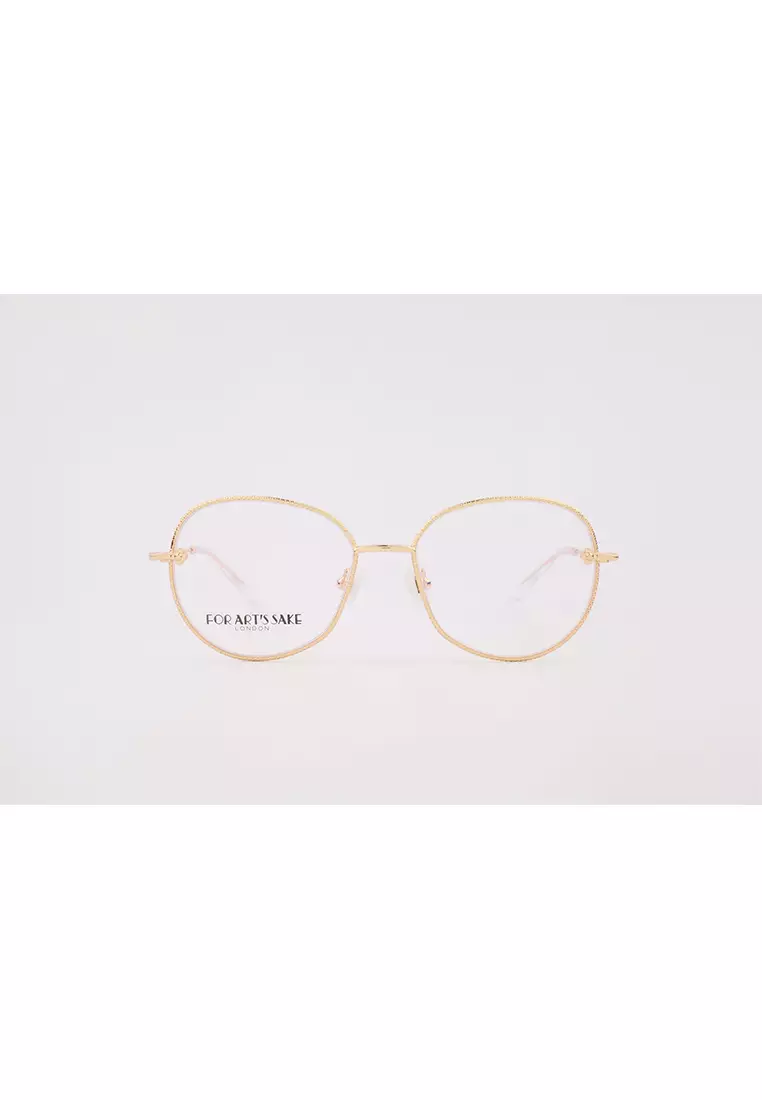 Jasmine (OP551-Gold) Luxury Anti-Radiation/Computer Eyeglasses from London for Women