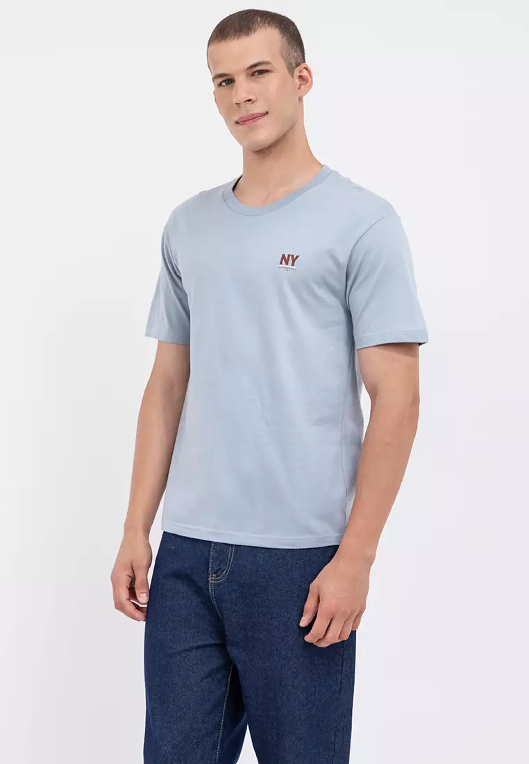 Men's NY High Density Print Tee