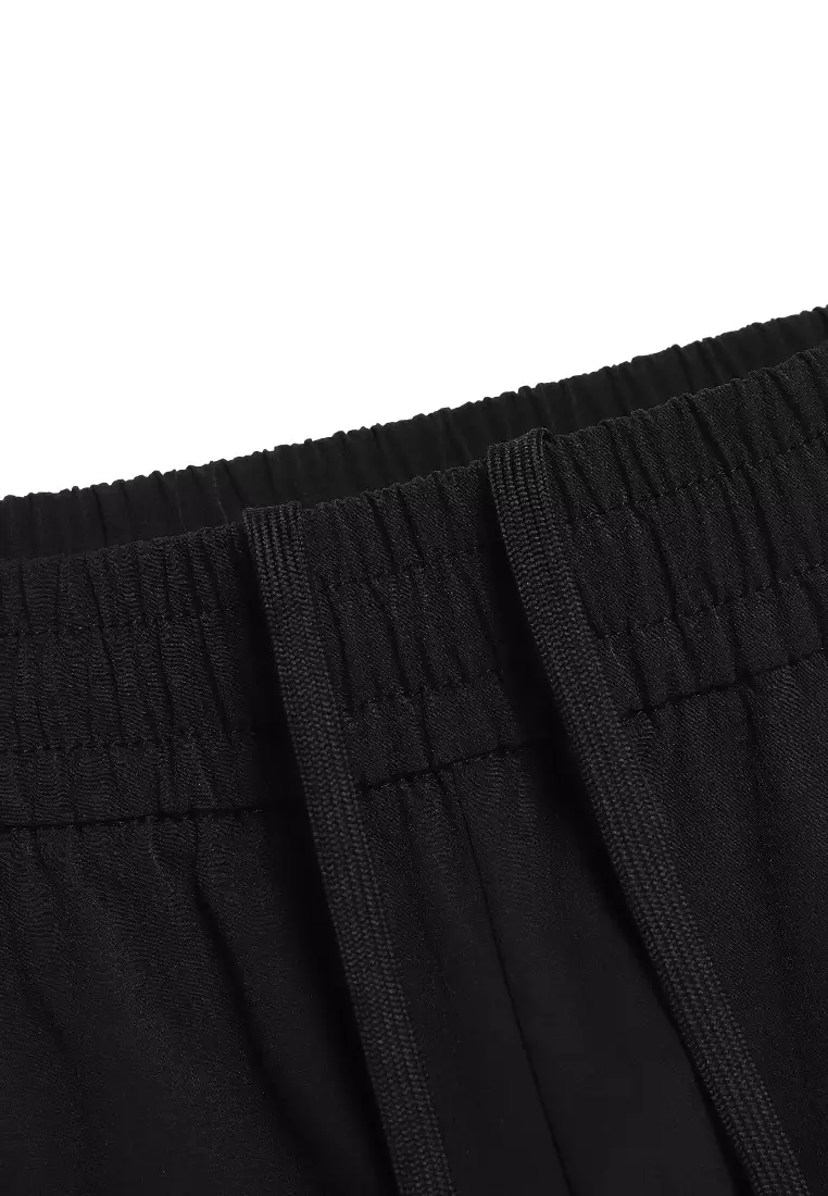 男女同款ARCHELON梭織彈性直腳長褲