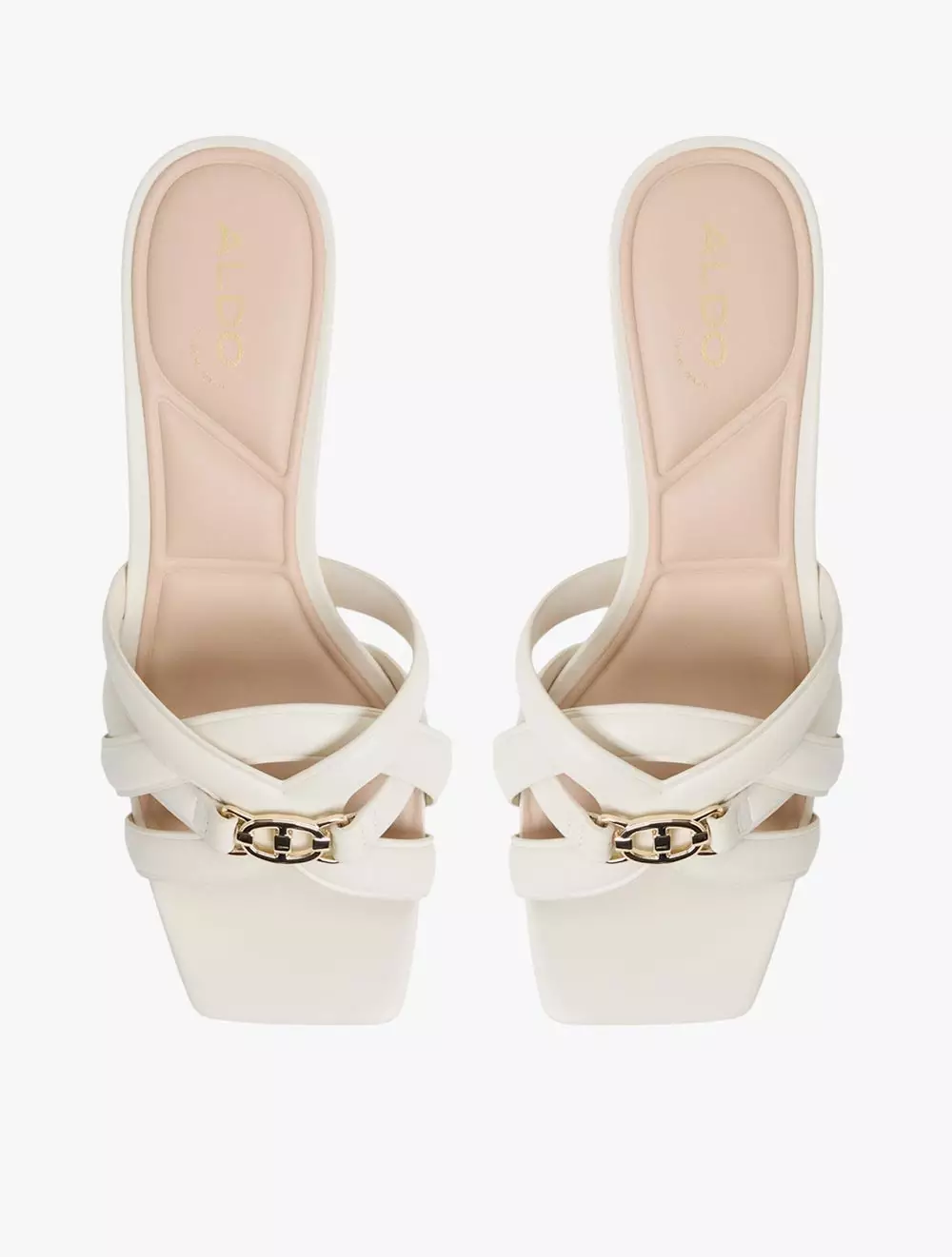 Aldo Calyra Heeled Sandals - Other White