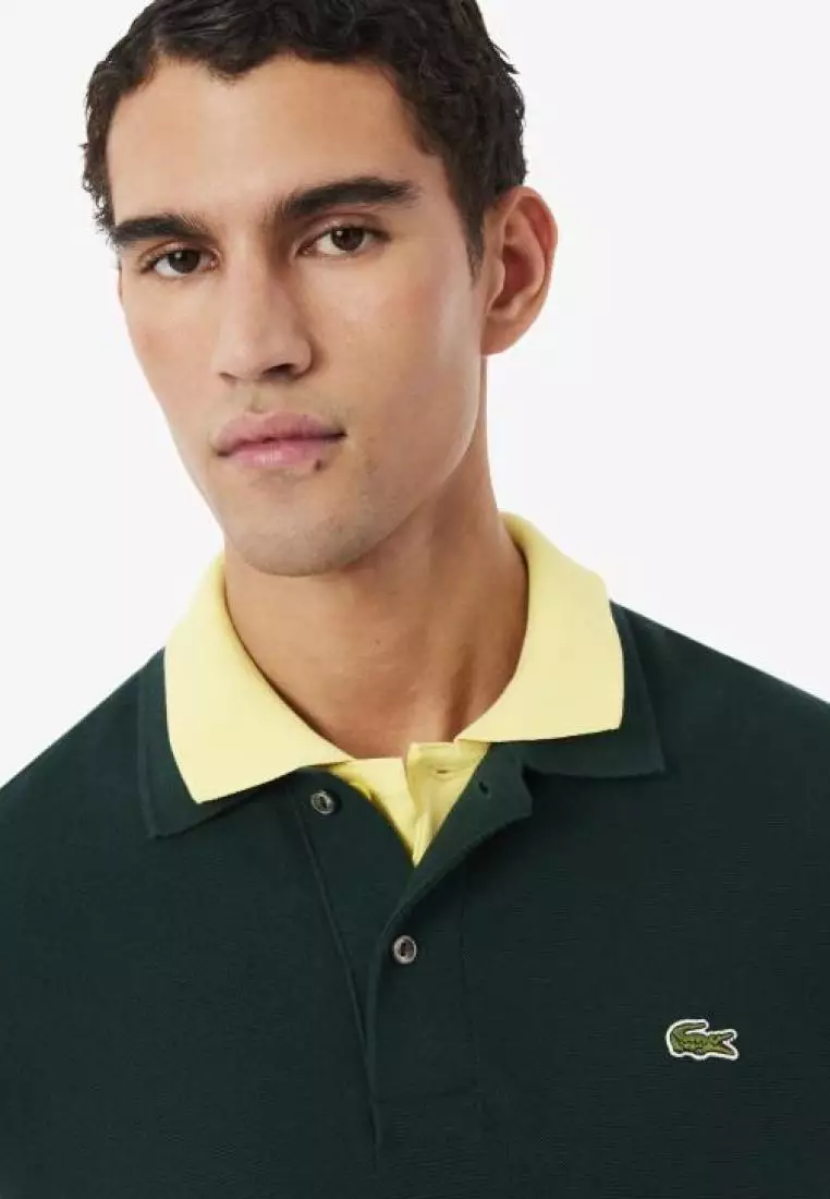 Classic Fit Knitted Polo Shirt