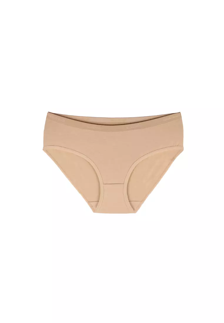 Ladies' Antimicrobial Cotton Low Rise Panty 3 pieces in a pack