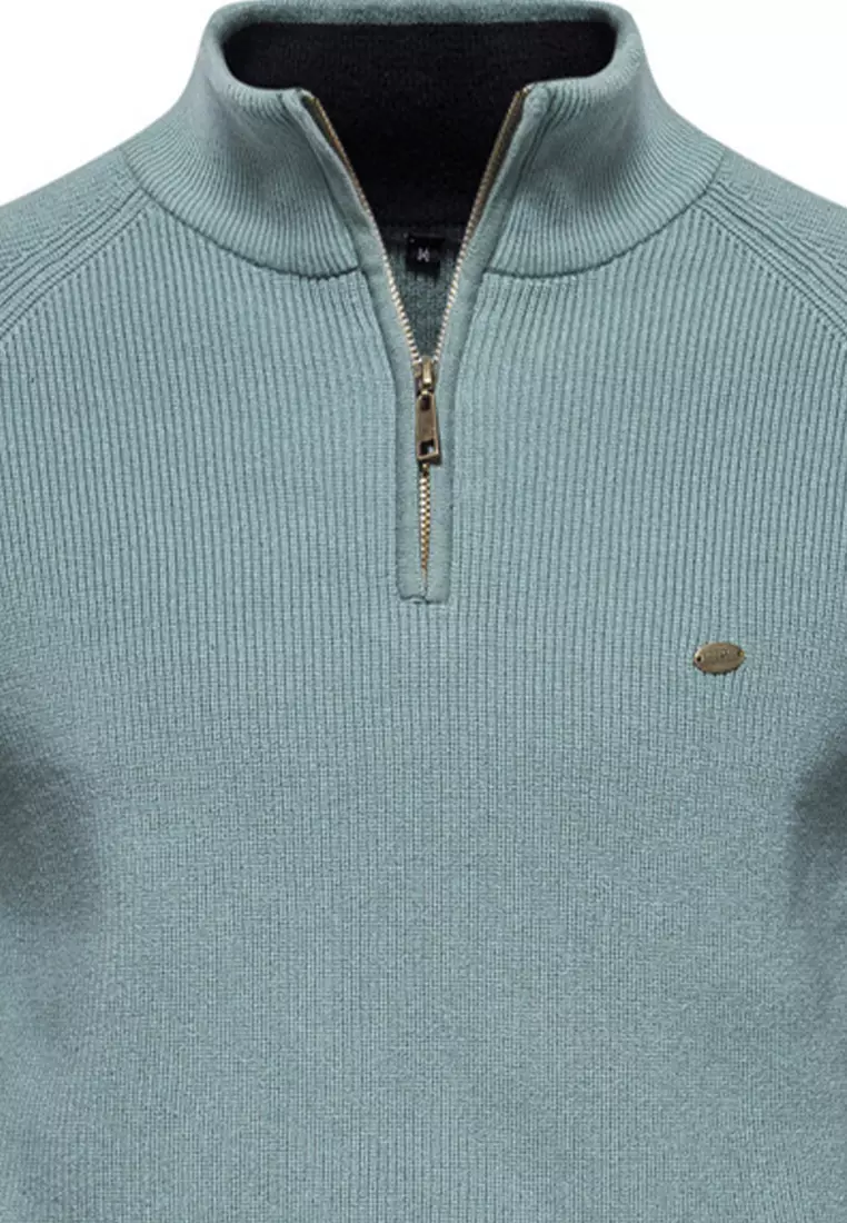 Stand Collar Slim Fit Sweater AX-Y832