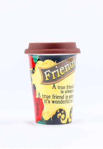 Newage Newage 500ML Mug with Silicone Lid / Drink Mug / Coffee Mug / Gift Set - Friendship F4ADFHL3E56D39GS_1