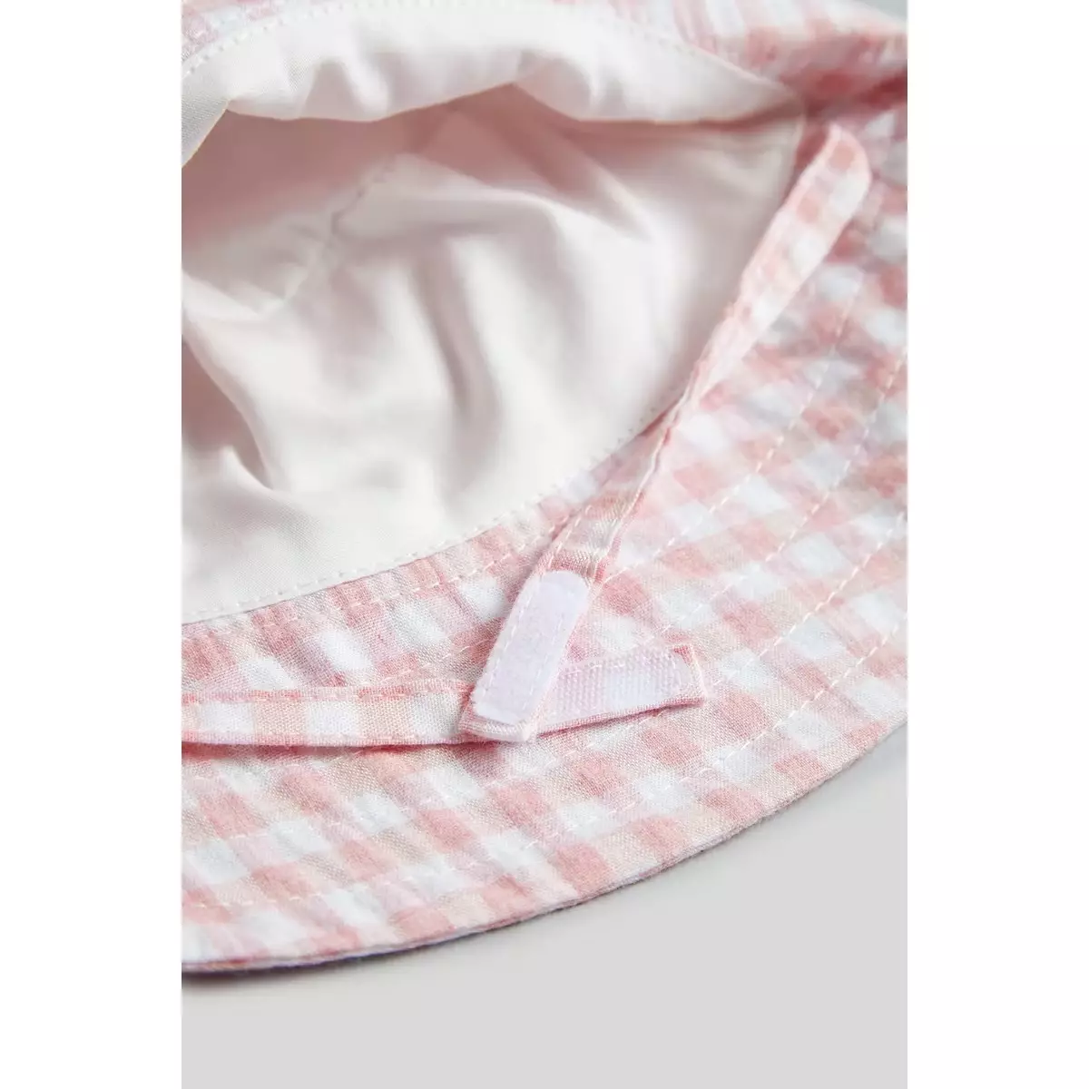 Mothercare Pink Gingham UPF50+ Sun Hat - Topi Bayi Perempuan (Pink)