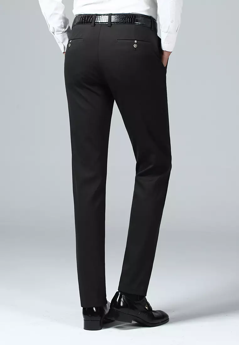 Elastic Slim Fit Pants WL19-030H