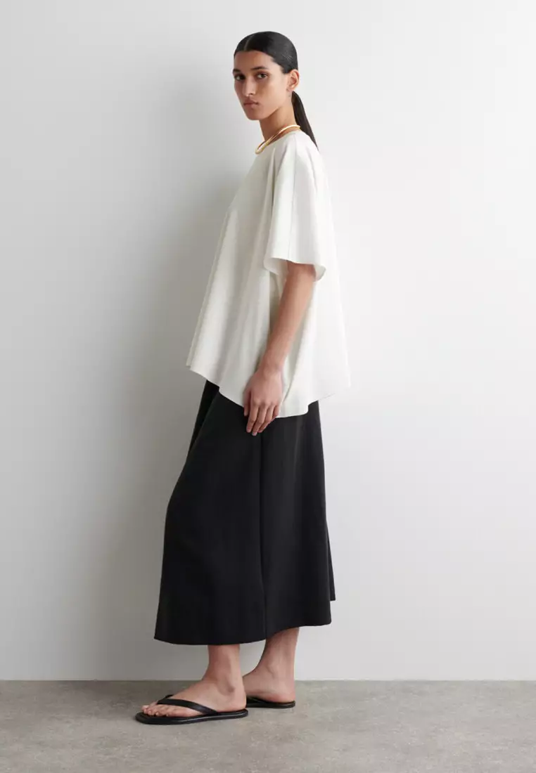 OVERSIZED BATWING-SLEEVE T-SHIRT