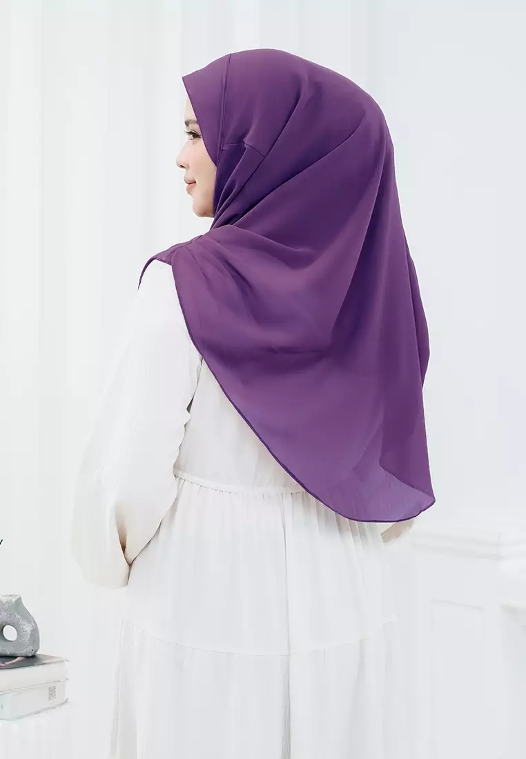 HIJAB INSTAN NASHWA - DARK PURPLE