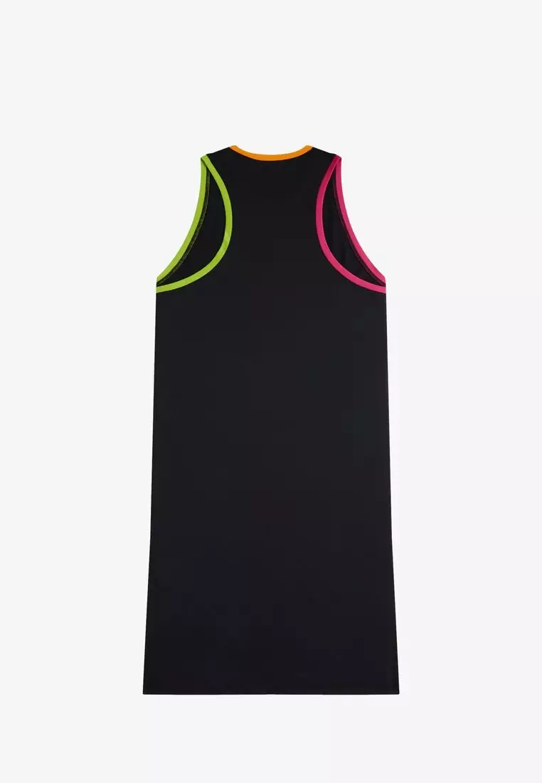 Buy Fred Perry Fred Perry D9179 Racerback Black Tennis Dress