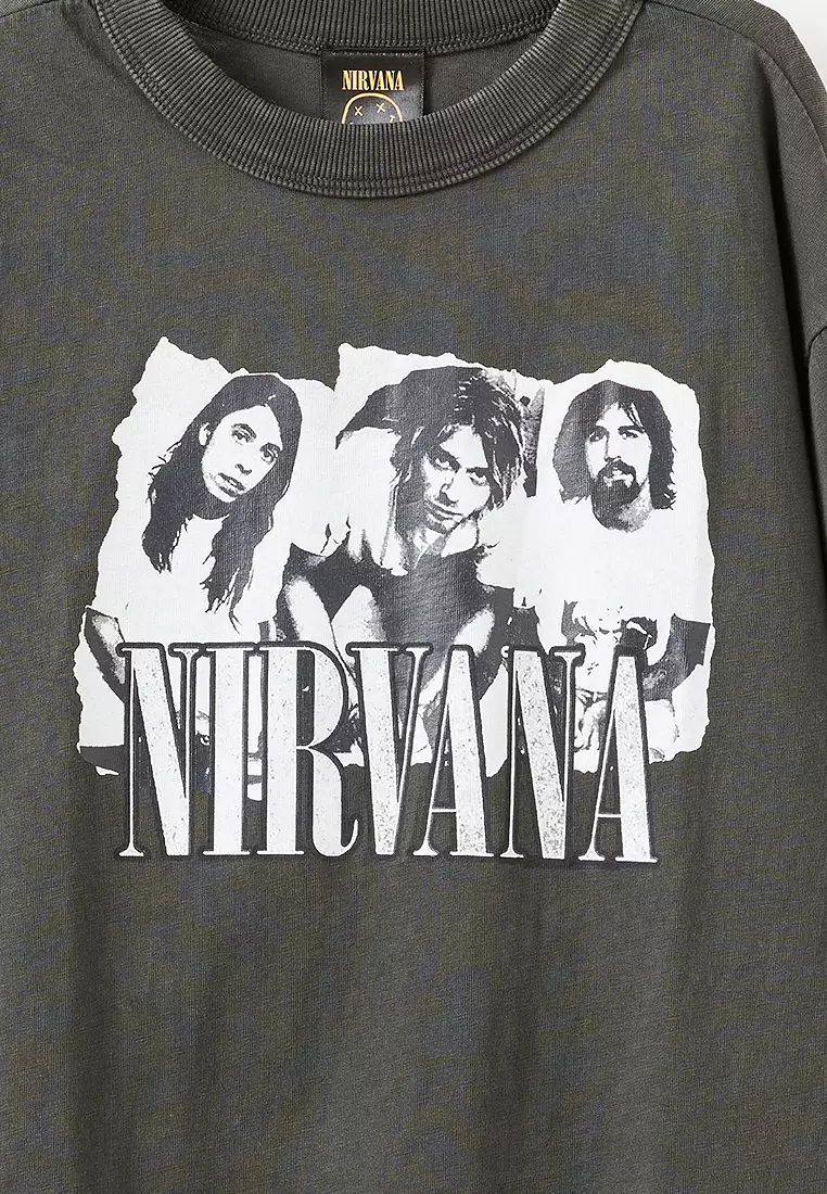 Nirvana Long Sleeve Tee