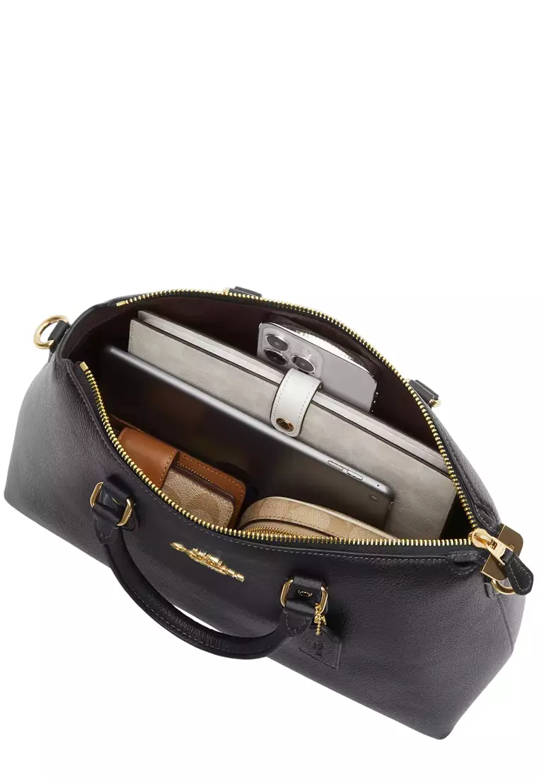 Buy Coach Georgia Satchel Bag - Black CR156 2026 Online | ZALORA