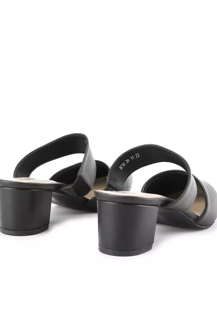 Caroline Sandal  mules Heels Wanita