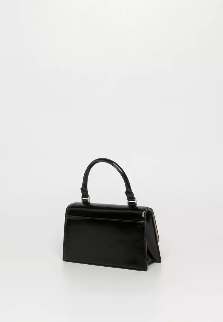 Buy TORY BURCH Bon Bon Spazzolato Mini Top-Handle Bag Crossbody bag/Top ...