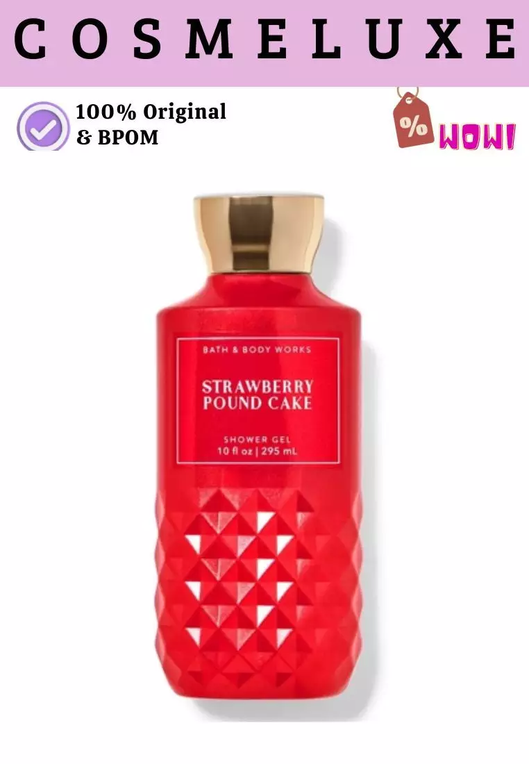 BBW Shower Gel Strawberry Pound Cake