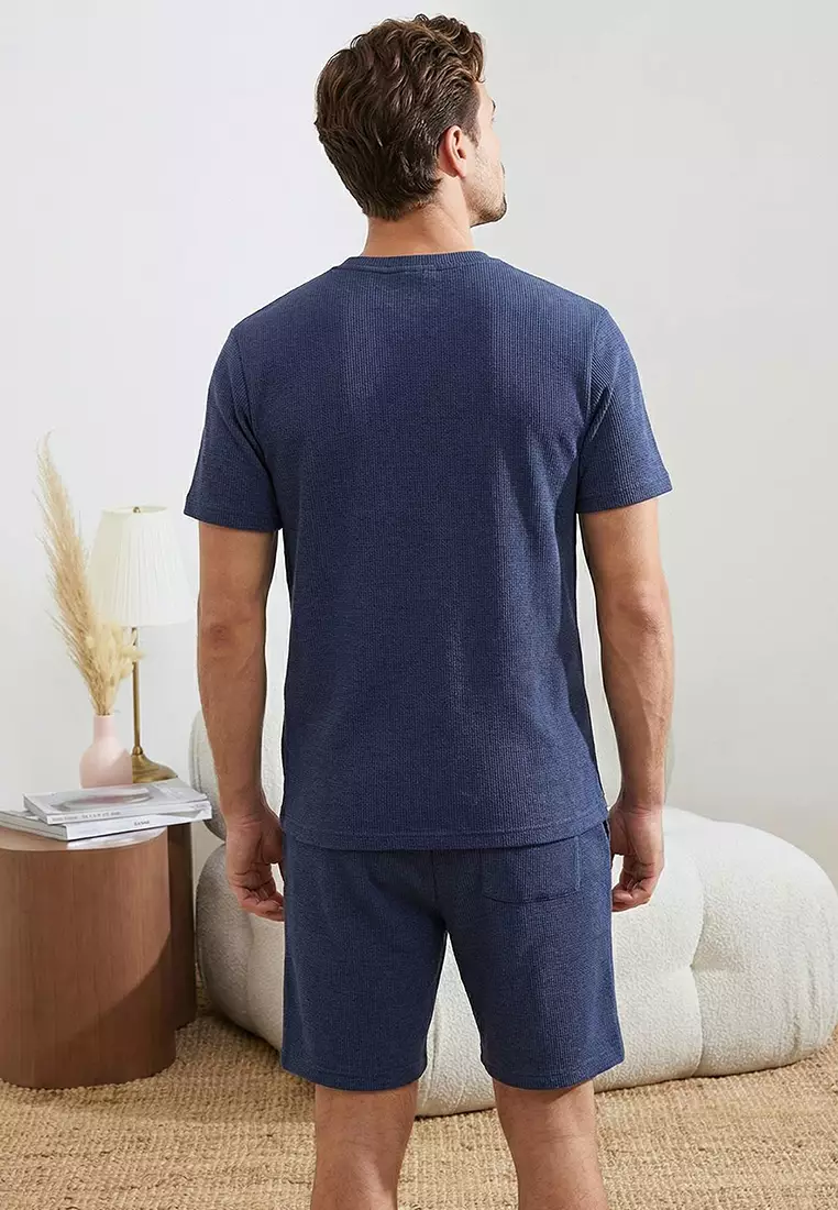 Mavi Regular Cut 3 Pack Textured Tracksuit Set Tmnss26Em00002