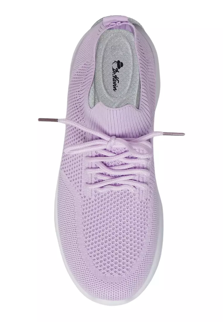 Dr. Kevin Sepatu Olahraga Sport Wanita Sneakers Rajut Slip On 589-069