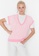 Trendyol pink Jacquard Short Sleeve Sweater 1090EAA15EB94DGS_6